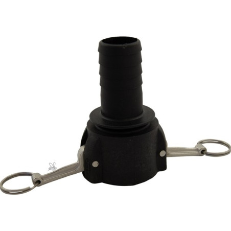 PP Quick coupl. F 1½" for hose
