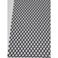 Prémium minőségű alumínium rácsháló 25CM X100CM FEKETE Prémium minőségű alumínium rácsháló 25CM X100CM FEKETE
