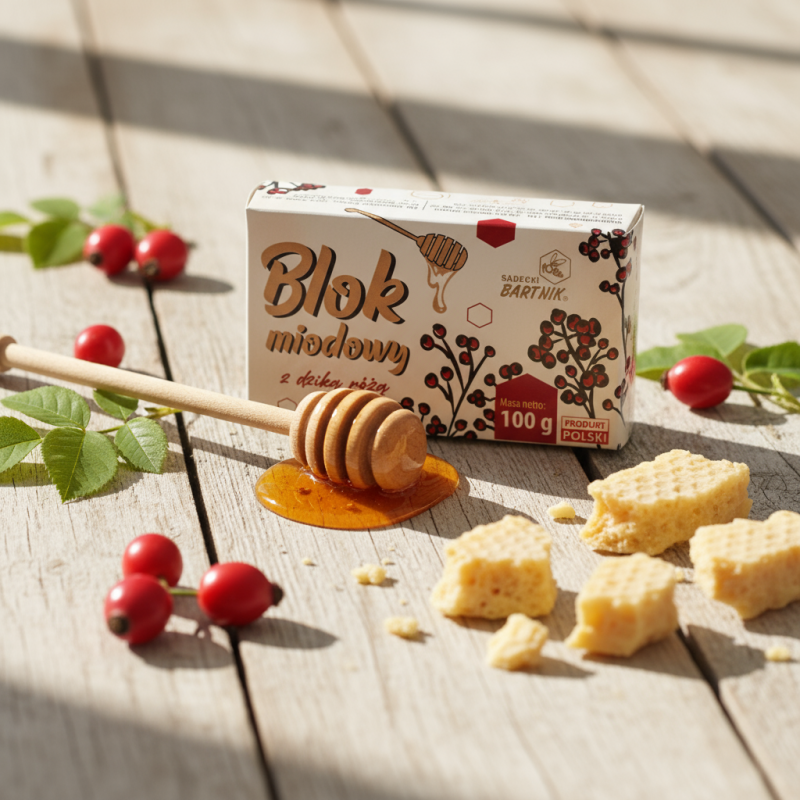 Mézes tejszelet csipkebogyóval – 100 g Mézes tejszelet csipkebogyóval – 100 g