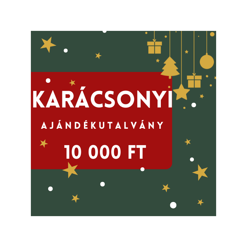 10 000 Ft értékű Karácsonyi Ajándékutalvány