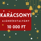 10 000 Ft értékű Karácsonyi Ajándékutalvány