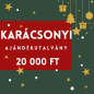 20 000 Ft értékű Karácsonyi Ajándékutalvány