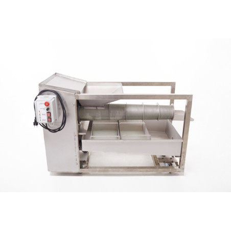 Méz-viasz elválasztó fémcsiga prés-200kg